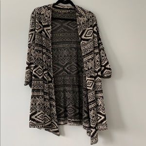 Urban Outfitters open cardigan with 3/4 sleeves
